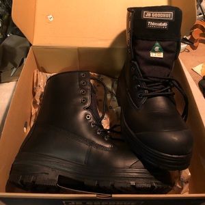 J.B. Goodhue Steel Toe Boots Size 10.5